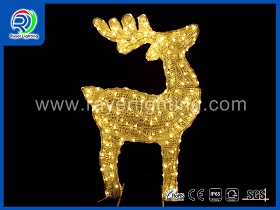 acrylic deer lights